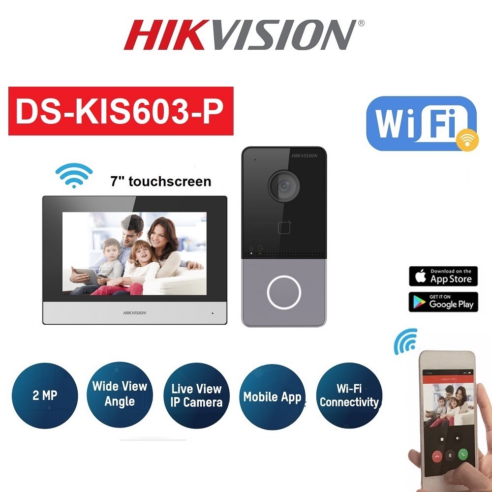Kit vidéoportier IP pour villa / bureau